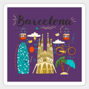 Barcelona Elements Magnet